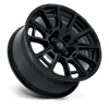 Foxhound - 20in, Cast Aluminum, Gloss Black, 20X9, 6X5.5, 1mm, 194933447961, SAEJ2530, 194933447961