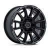 Foxhound - 20in, Cast Aluminum, Gloss Black Dark Tinted Clear, 20X9, 6X135, 20mm, 194933448142, SAEJ2530, 194933448142
