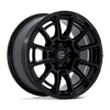 Foxhound - 18in, Cast Aluminum, Gloss Black, 18X9, 6X5.5, 20mm, 194933448012, SAEJ2530, 194933448012