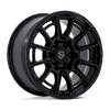 Foxhound - 18in, Cast Aluminum, Gloss Black, 18X9, 6X5.5, 20mm, 194933448012, SAEJ2530, 194933448012