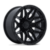 Injector - 20in, Cast Aluminum, Gloss Black, 20X10, 6X5.5, -18mm, 194933452811, SAE J2530 JWL VIA, 194933452811