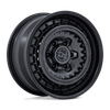 Bastion - 17in, Fusion Forged, Gun Black W/ Matte Black Lip, 17X8.5, 6X5.5, 0mm, 194933452156, SAEJ2530, 194933452156