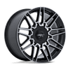 TDX - 20in, Flow Formed Aluminum, Gloss Black Double Dark Tint, 20X10.5, 5X4.5, 40mm, 194933451944, SAEJ2530, 194933451944