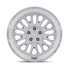SCP - 19in, Flow Formed Aluminum, Gloss Silver W/ Diamond Cut Lip, 19X8.5, 5X112, 45mm, 194933450848, SAEJ2530, 194933450848
