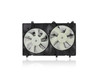Dual Radiator and Condenser Fan Assembly For 1671120190 08-10 Toyota Highlander Hybrid - Without Module
