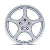 CGN - 19in, Flow Formed Aluminum, Gloss Silver, 19X8.5, 5X112, 25mm, 194933449262, SAEJ2530, 194933449262