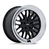 SCP - 19in, Flow Formed Aluminum, Gloss Black W/ Diamond Cut Lip, 19X8.5, 5X112, 25mm, 194933451395, SAEJ2530, 194933451395
