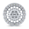 IMS - 17in, Cast Aluminum, Gloss Silver W/ Machined Face, 17X8, 6X5.5, 32mm, 194933455805, SAEJ2530, 194933455805