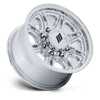 Snare - 16in, Cast Aluminum, Chrome, 16X8, 8X6.5, 0mm, 194933438617, SAEJ2530, 194933438617
