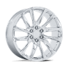 PR213 - 20in, Cast Aluminum, Chrome, 20X9, 6X5.5, 28mm, 194933458011, 194933458011