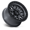 GRS - 18in, Cast Aluminum, Gloss Gunmetal W/ Gloss Black, 18X9, 8X6.5, 18mm, 194933460892, SAEJ2530, 194933460892