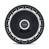Venice - 20in, Flow Formed Aluminum, Gloss Black W/ Machined Face, 20X9, 5X4.25/112, 45mm, 194933448418, SAEJ2530, 194933448418
