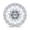 Attack - 18in, Cast Aluminum, Gloss Silver W/ Machined Face, 18X9, 6X135, 18mm, 194933456734, SAEJ2530, 194933456734