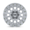 Crux - 20in, Cast Aluminum, Gloss Silver W/ Machined Face, 20X10, 6X5.5, -18mm, 194933461592, SAEJ2530, 194933461592