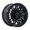 Attack - 18in, Cast Aluminum, Matte Black, 18X9, 8X170, 18mm, 194933456857, SAEJ2530, 194933456857