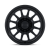 Rattler - 17in, Cast Aluminum, Matte Black, 17X8.5, 6X5.5, 0mm, 194933446582, SAEJ2530, 194933446582