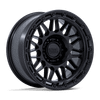 Attack - 18in, Cast Aluminum, Matte Black, 18X9, 6X5.5, 18mm, 194933456895, SAEJ2530, 194933456895