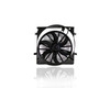 Dual Radiator and Condenser Fan Assembly For CH3115148 05-05 Jeep Liberty 3.7L - With Module & Shroud