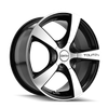 TR9 - 16in, Gloss Black Machined, 16X7, 5x110/5x115, 42mm, 729419039707, 729419039707