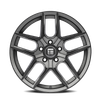 TR79 - 19in, Matte Gunmetal, 19X8.5, 5x114.3, 35mm, 729419186418, 729419186418
