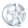 TR9 - 17in, Gloss Hyper Silver, 17X7, 5x127, 42mm, 729419057688, 729419057688