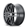 TR79 - 20in, Gloss Black, 20X9, 6x132, 35mm, 729419193140, 729419193140