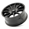 TR81 - 18in, Gloss Black, 18X8, 5x100/5x114.3, 38mm, 729419192617, 729419192617