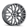 TR76 - 17in, Gloss Graphite, 17X8, 5x120, 35mm, 729419169084, 729419169084