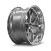 661 - 18in, Gloss Grey With Diamond Cut Face And Lip, 18X8, 5x114.3, 0mm, 729419192242, 729419192242