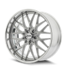 681 - 22in, Brushed With Polished Lip, 22X10.5, 5x127, 10mm, 729419192365, 729419192365