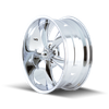 695 - 18in, Chrome, 18X9.5, 5x127, 6mm, 729419047238, 729419047238