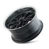 650 - 18in, Matte Black Polished, 18X9.5, 5x127, 0mm, 729419102432, 729419102432