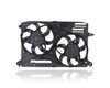 Dual Radiator and Condenser Fan Assembly For FO3115196 13-16 Ford Fusion 1.6L Turbo
