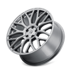 TR76 - 18in, Gloss Graphite, 18X8, 5x108, 35mm, 729419169145, 729419169145