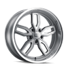 608 - 18in, Gloss Grey Milled, 18X9, 5x114.3, 0mm, 729419159382, 729419159382