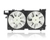 Dual Radiator and Condenser Fan Assembly For 45122AL02A 15-19 Subaru Legacy/Outback 3.6L