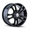 TR22 - 15in, Gloss Black, 15X7, 5x100/5x114.3, 40mm, 729419107024, 729419107024