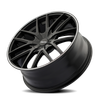 TR60 - 17in, Matte Black Machined, 17X7.5, 5x108/5x114.3, 42mm, 729419080419, 729419080419