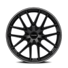 TR60 - 17in, Matte Black Machined, 17X7.5, 5x108/5x114.3, 42mm, 729419080419, 729419080419
