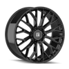 TR08 - 24in, Gloss Black, 24X10, 6x139.7, 25mm, 729419192501, 729419192501