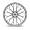 TR08 - 24in, Gloss Silver, 24X10, 6x135, 30mm, 729419192518, 729419192518