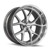 661 - 18in, Gloss Grey With Diamond Cut Face And Lip, 18X9.5, 5x120.65, 0mm, 729419192266, 729419192266