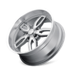 608 - 18in, Gloss Grey Milled, 18X8, 5x114.3, 0mm, 729419159290, 729419159290