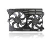 Dual Radiator and Condenser Fan Assembly For FO3115206 11-15 Ford Explorer, 16-19 Explorer-Police 3.5L-Turbo, 16-18 Explorer 2.3L