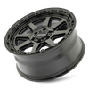 Ridgeline - 17in, Satin Black, 17X8.5, 6x139.7, 25mm, 729419195458, 729419195458