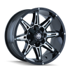 Rampage - 20in, Gloss Black Milled, 20X10, 8x170, -25mm, 729419187187, 729419187187