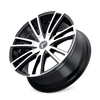 Spectra - 18in, Gloss Black Machined, 18X8, 5x115/5x120, 40mm, 729419157203, 729419157203