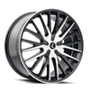 Double Down - 22in, Gloss Black Machined, 22X8.5, 5x110/5x115, 38mm, 729419172817, 729419172817
