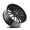 Double Down - 17in, Gloss Black, 17X8, 5x112/5x120, 38mm, 729419173548, 729419173548