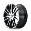 Spectra - 22in, Gloss Black Machined, 22X8.5, 5x114.3/5x120, 38mm, 729419157326, 729419157326